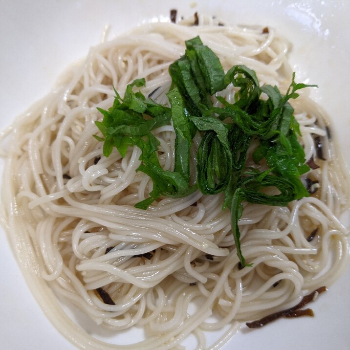 塩昆布和えそうめん レシピ 作り方 By Chun 楽天レシピ 塩昆布和えそうめん レシピ 作り方 By Chun 楽天レシピ